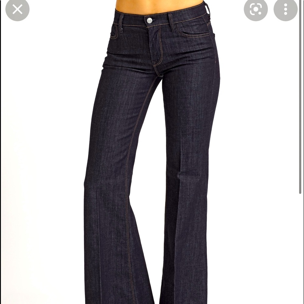 7 for all Mankind in ginger size 27 flares
